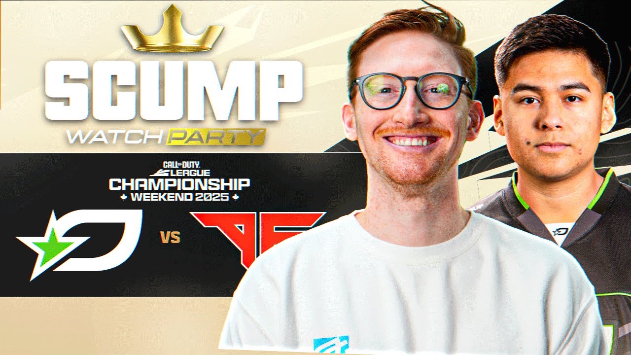 OpTic TEXAS vs ATLANTA FAZE!! SCUMP WATCH PARTY - COD CHAMPS DAY 1