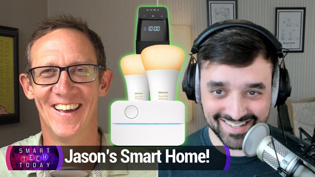 A Tour of Jason Howell's Smart Home - AirTags screen protectors, Fitbit Luxe, Donda Stem player