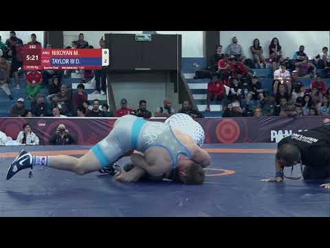 1/4 FS - 86 kg: M. NIKOYAN (ARG) v. D. TAYLOR III (USA)