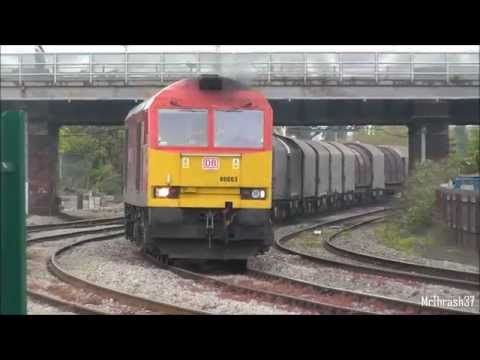 (HD) Steel Tug 60063 6V75 Dee Marsh - Margam, Hereford 24/04/2014