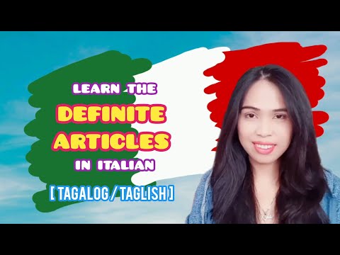 Easy Italian: The Definite Articles | Filipino-Italian