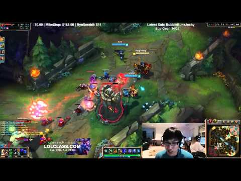 Doublelift duo Trick2g - Corki vs Lucian Bot - League of Legends Full Game