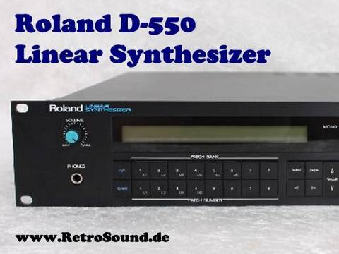 Roland D-550 Linear Synth Module image 9