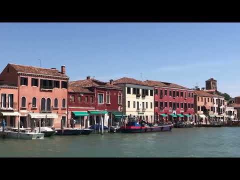 Quiet atmosphere in Murano, Ponte Longo Lino Toffolo