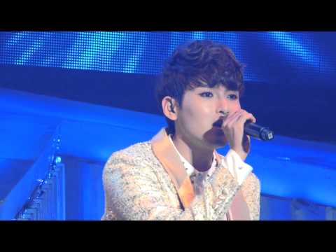 130302 SJM　Shanghai　Fanmeeting 完美的再見 (Good bye my love) Ryeowook focus