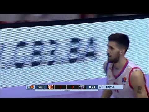 Bryce Jones finds Dušan Miletić for the HALF-COURT ALLEY-OOP (Borac - Igokea, 20.3.2021)
