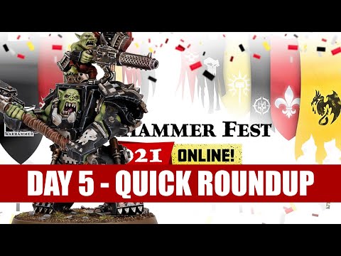 Warhammer Fest Day 5 - 5-Minute Roundup