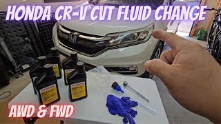 Honda CRV CVT Transmission DIY Drain & Fill (FWD & AWD)