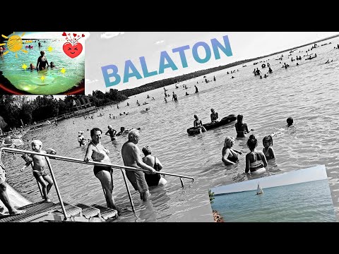 Best place to visit in Hungary! Bercsényi beach Balatonakarattya - Balaton