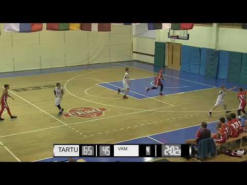 Tartu University BS 2007 vs Vilnius krepsinio mokykla 2007 | BBBL boys U13