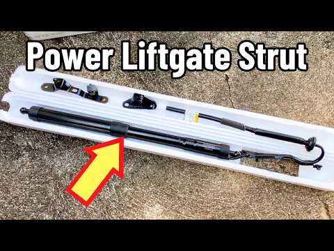 How to Replace the Power Liftgate Strut on a 2017 Toyota Rav4