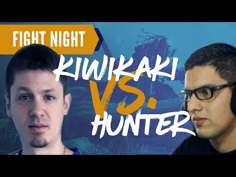 Fight Night: HunteR vs. KiWiKaKi w/Grubby & Kendric - Warcraft 3 Gameplay