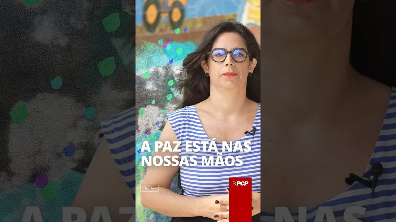 A Paz está nas nossas mãos!