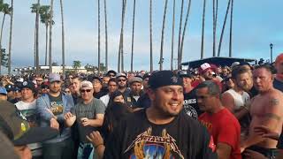 Pennywise Vandals and Offspring Mosh pit