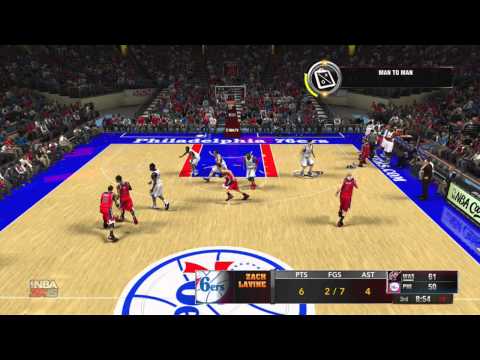 NBA 2K15 Xbox 360 My Career Season 2 - 76ers v. Wizards