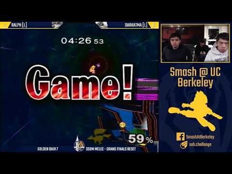 Golden Bair 7 - Melee Singles Grand Finals Set 2: Ralph [L] vs Darkatma [L]