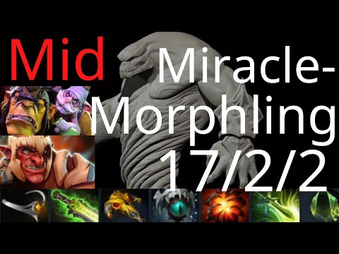 Miracle- mid Morphling vs Void Spirit, Alchemist, Troll Warlord - Nigma vs Tundra g2 DPC dota2