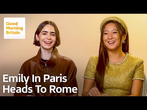 Lily Collins and Ashley Park on 'Emily in Paris' Season 5!