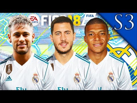NEYMAR SIGNS! FIFA 18: REAL MADRID CAREER MODE S3 #1