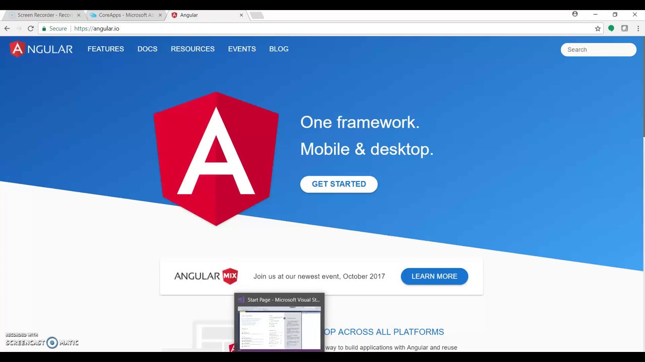 Deploying ASP.NET Core 2.0 application with Angular to Microsoft Azure using Visual Studio 2017