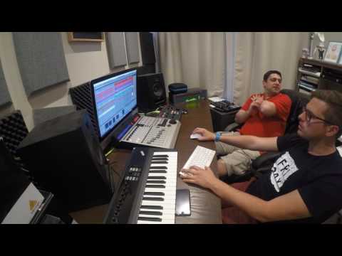 Scruby & Aron Chiarella In The Studio