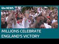 Millions watch as England beat Germany to go through to Euro 2020 quarter-finals | ITV News