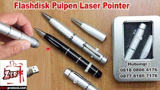 Jual souvenir Flashdisk Pulpen 3in1 fdpen07