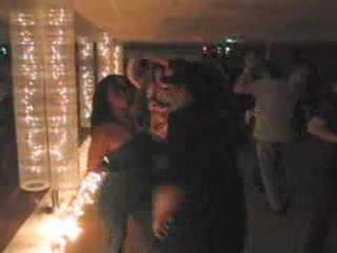 Micah and Kathy at the Pasamba Social