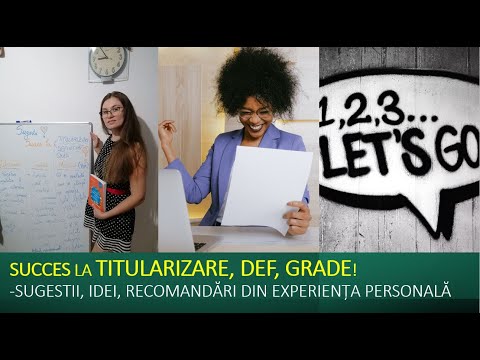 Explicație subiect titularizare limba română