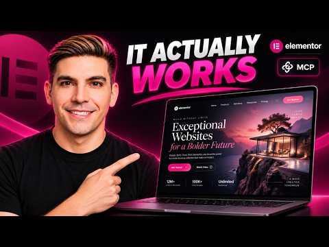 Elementor MCP is FINALLY Here — Build WordPress Websites With AI