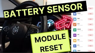 2017 - 19 Buick LaCrosse Battery Sensor Module Reset using the ThinkDiag2 scantool