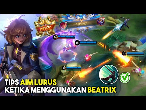 BEATRIX ONE HIT! Bikin Mental Down Musuh Langsung Sekarat - Mobile Legends
