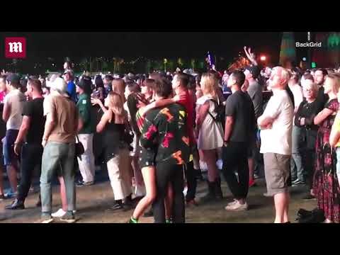 Halsey Yungblud Romantic damcing at Coachella