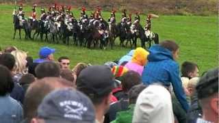 preview picture of video 'Borodino Re-enactment 2012 - French Cuirassiers'