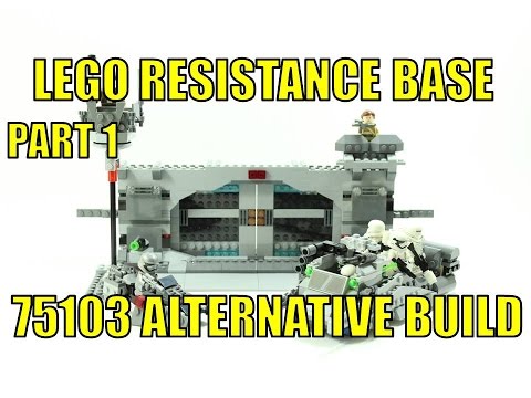 LEGO STAR WARS 75103 ALTERNATIVE BUILD RESISTANCE BASE PART 1 Video