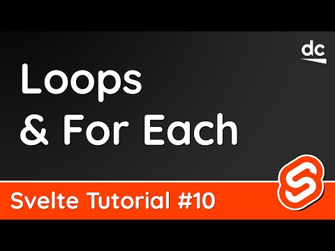 Loops Each Iteration Svelte Tutorial 10