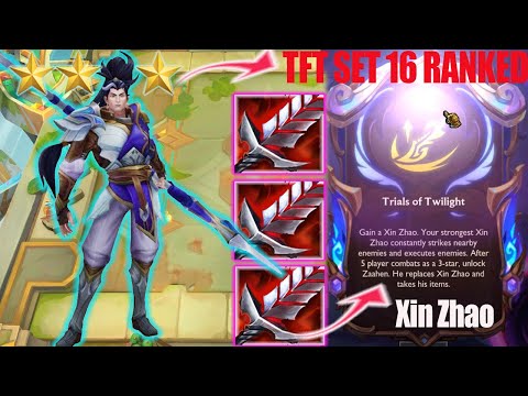 Zaahe's Secret: Why 3X Bloodthirster Fails 3-Star Xin Zhao !!!! | TFT SET 16 RANKED #tftset16