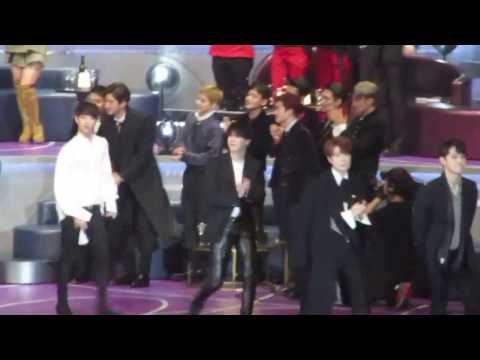 161202 EXO Reaction to GOT7 Worldwide Favorite Artist