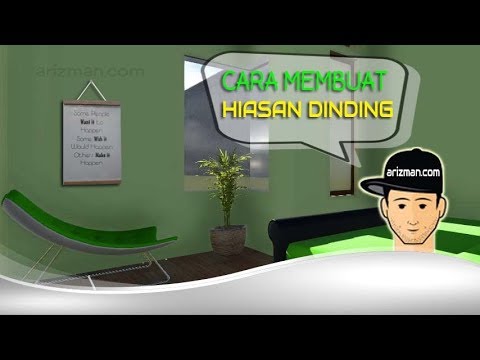 cara-mudah-membuat-hiasan-dinding-sendiri