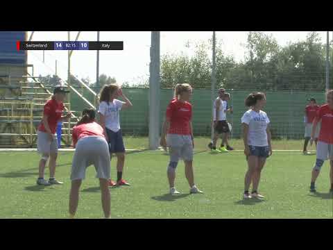 2019 EUC - Switzerland vs Italy - Womens's - Day 4