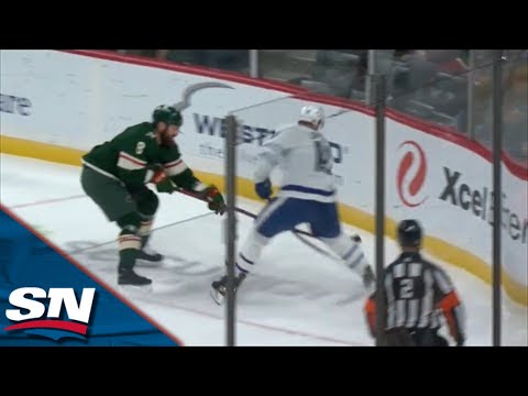 Jason Spezza Scores From Below Goal Line Thanks To Fluke Deflection