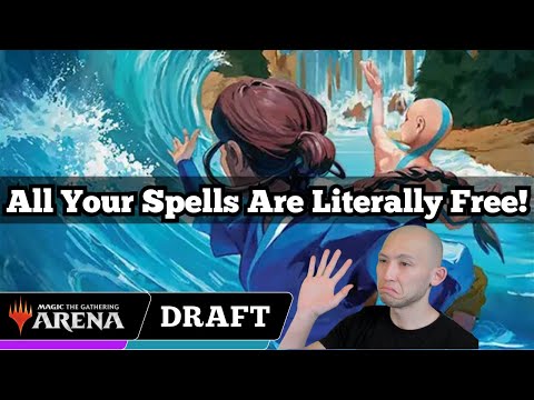 All Your Spells Are Literally Free! | Avatar Omniscience Draft | MTG Arena
