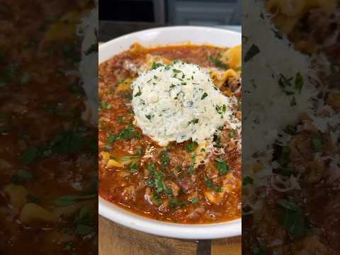 Lasagna Soup Recipe