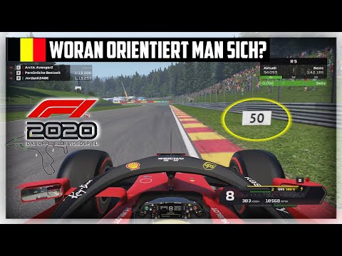 F1 2020 SPA BREMSPUNKT TUTORIAL, HOTLAP & SETUP - Formel 1 2020 Tipps und Tricks OHNE Fahrhilfen