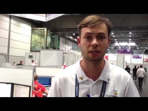 Worldskills Jarrad Langdon, deputy Chief expert and judge for Web Design