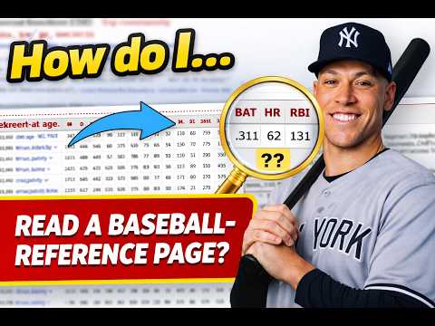 Flash Focus How To Read A Baseball Reference Page Batters