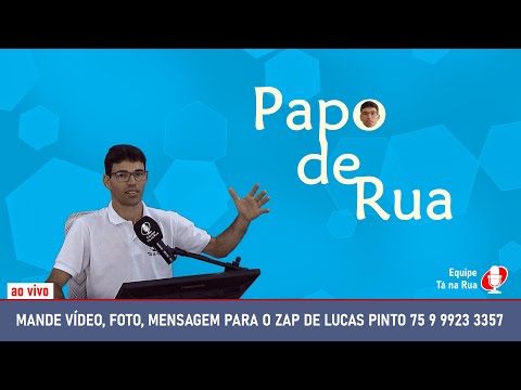 Papo de Rua com Lucas Pinto e Equipe Tá na Rua 20/01/26