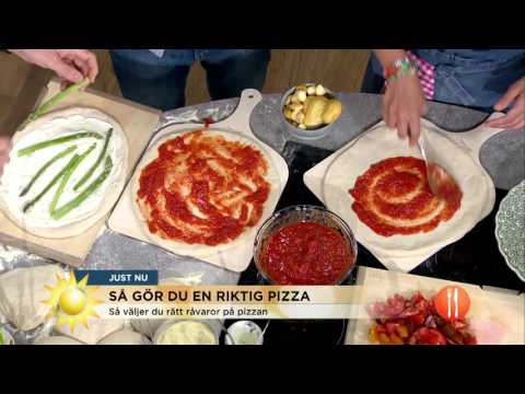 Så gör du en riktig pizza! - Nyhetsmorgon (TV4)