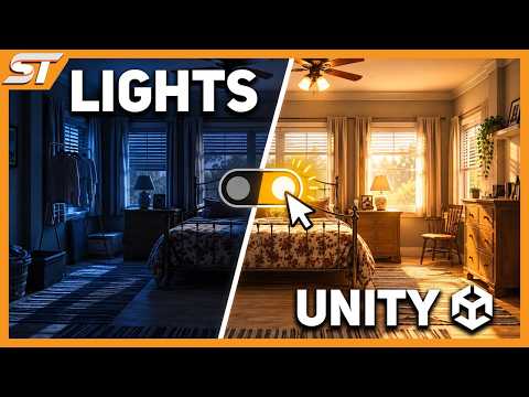 How to TURN ON Lights in Unity (Emission + Lights)