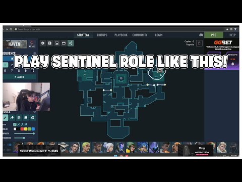 SEN TENZ EXPLAINS HOW TO PLAY SENTINEL ROLE IN VALORANT